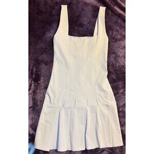 PrettyLittleThing Women's Grey Pleated Mini Dress